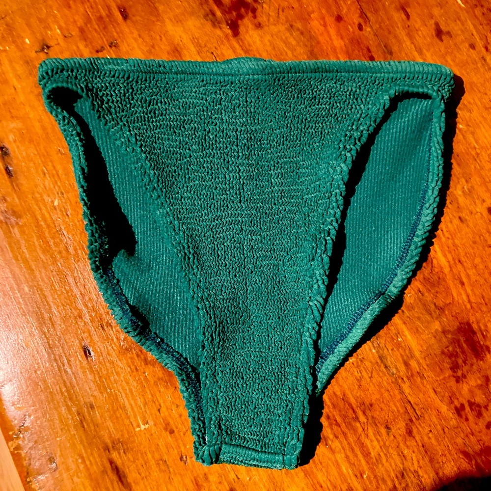 YouSwim standard waist forest green stretch 1